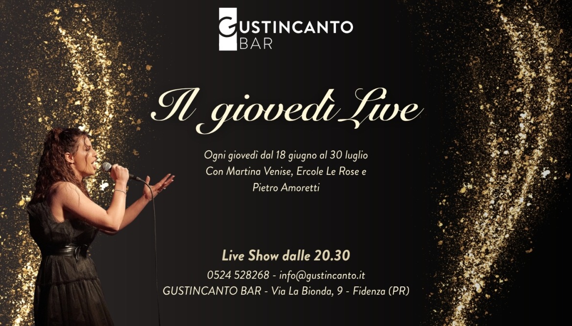 Il Giovedì Live al Gustincanto Bar