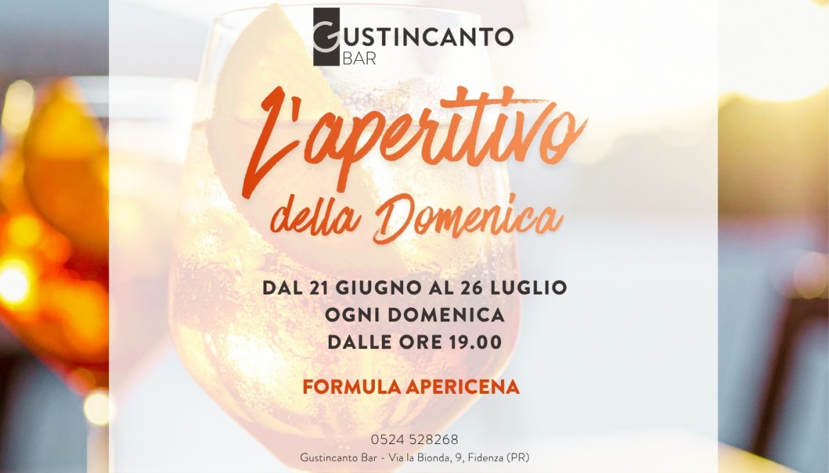 Aperitivo della Domenica al Gustincanto Bar