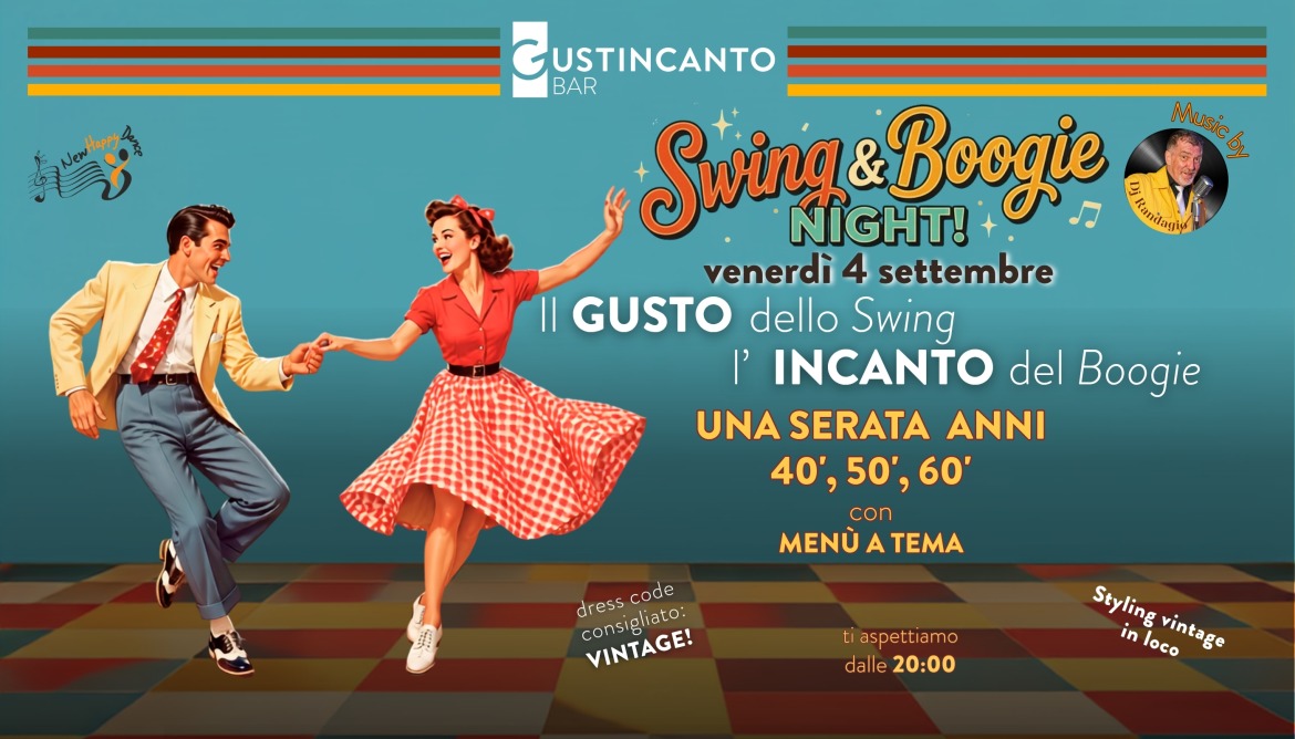 Swing&Boogie Night al Gustincanto Bar!