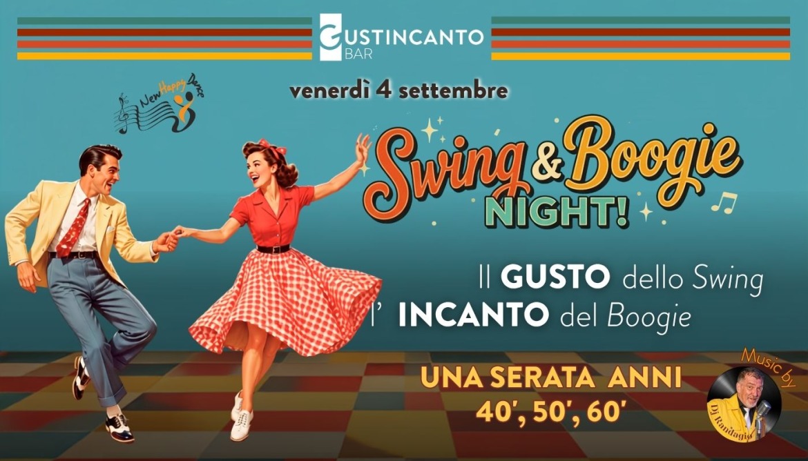 Swing&Boogie Night al Gustincanto Bar!