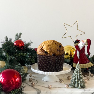 Il Panettone di Daniele Persegani Cioccolato bianco e frutti di b...