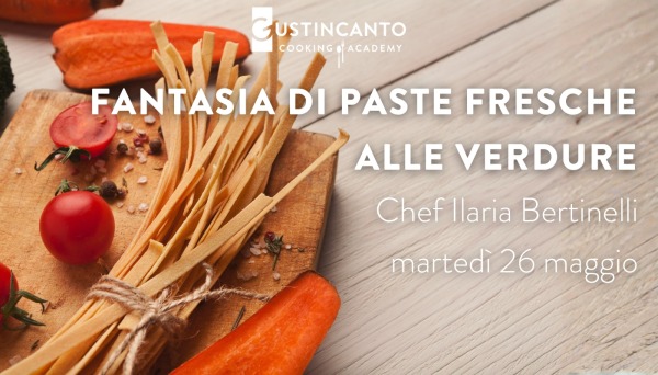 Fantasia di paste fresche alle verdure